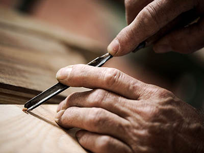 hands of a craftsman
