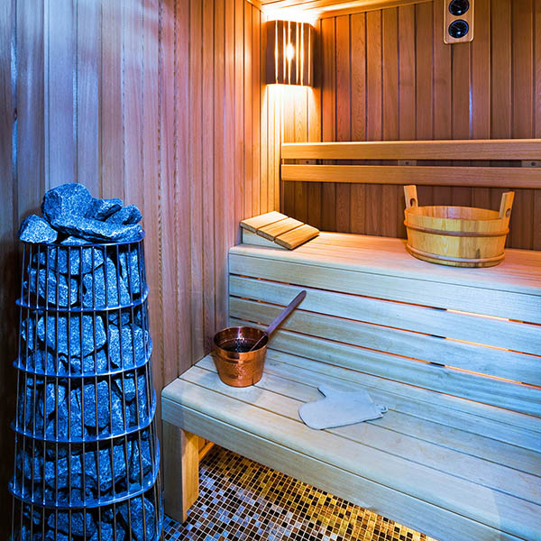 Cozy sauna