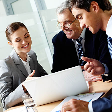 Consulting in office